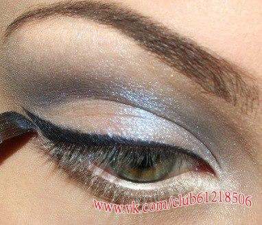 Деловой вариант вечернего макияжа. 04