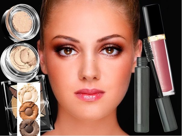 Праздничный Макияж. Праздничный мейкап должен содержать в себе все самое яркое и блестящее. 01