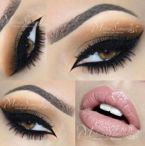 Мастер-класс: макияж для рыжей, блондинки и брюнетки. 04