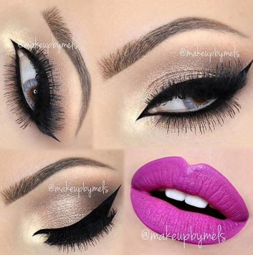 Мастер-класс: макияж для рыжей, блондинки и брюнетки. 03