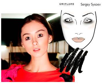 Макияж для недели моды в Москве. 01