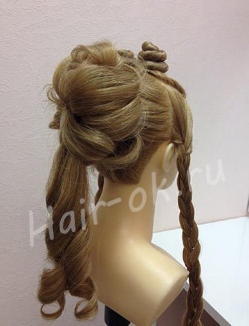 Мастер-класс роскошной вечерней прически. 05