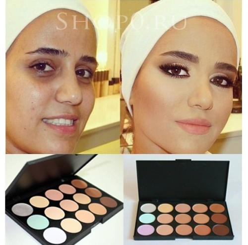 Профессиональная палитра для макияжа. 04