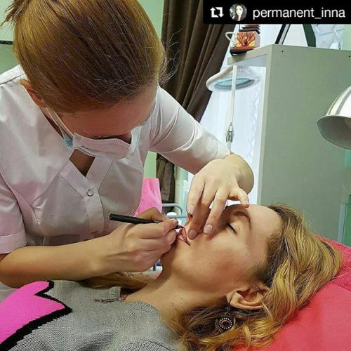 Дорогие мои!  Вот и сбылась мечта - я получила новую специальность мастер перманентного макияжа? 01