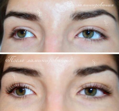 Ламинирование ресниц ( с покраской) - 800 р. 03