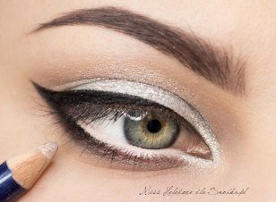 Фото-урок макияжа глаз.  макияж@pudra. journal. 06