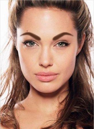 Большая форма и коррекция бровей. 01