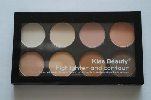 Палетка для контурирования лица Kiss Beauty. 02