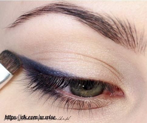 Фото-урок макияжа глаз Благородный синий. 03