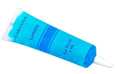 Гель Лумирэ с гиалуроновой кислотой для ухода за кожей вокруг глаз и шеи Christina. 01