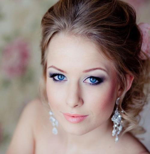 Свадебный макияж.  Итак, вы выбрали платье, теперь пришло время подумать о собственной красоте. 06