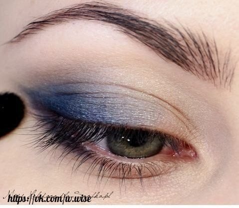 Фото-урок макияжа глаз Благородный синий. 02