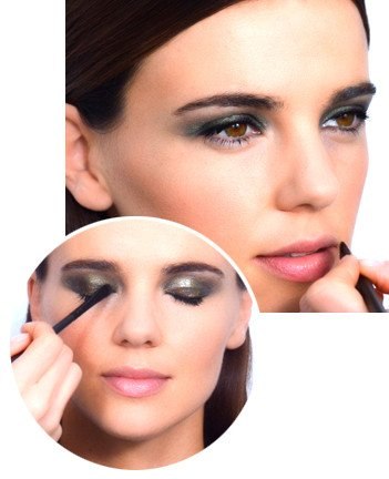 Макияж глаз в зеленой гамме. 04 Макияж глаз в зеленой гамме. 04