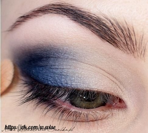 Фото-урок макияжа глаз Благородный синий. 05