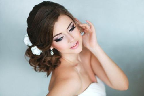 Свадебный макияж.  Итак, вы выбрали платье, теперь пришло время подумать о собственной красоте. 02