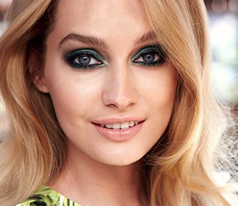 Макияж глаз в изумрудной гамме. 03