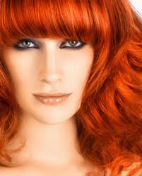 Рыжие Волосы И Серые Глаза Фото