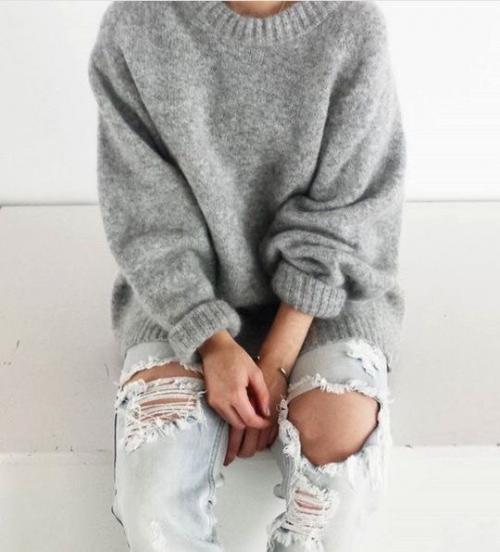 Луки для тестов, в основном состоят из базового гардероба. 05