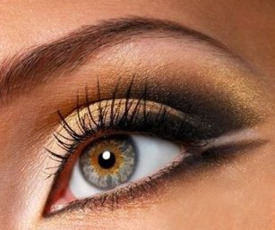 Продолжение макияж со стрелками. 02