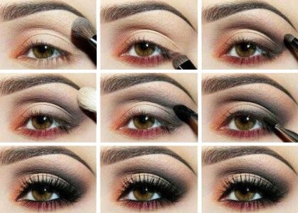 Макияж для брюнеток и цвет глаз. 01