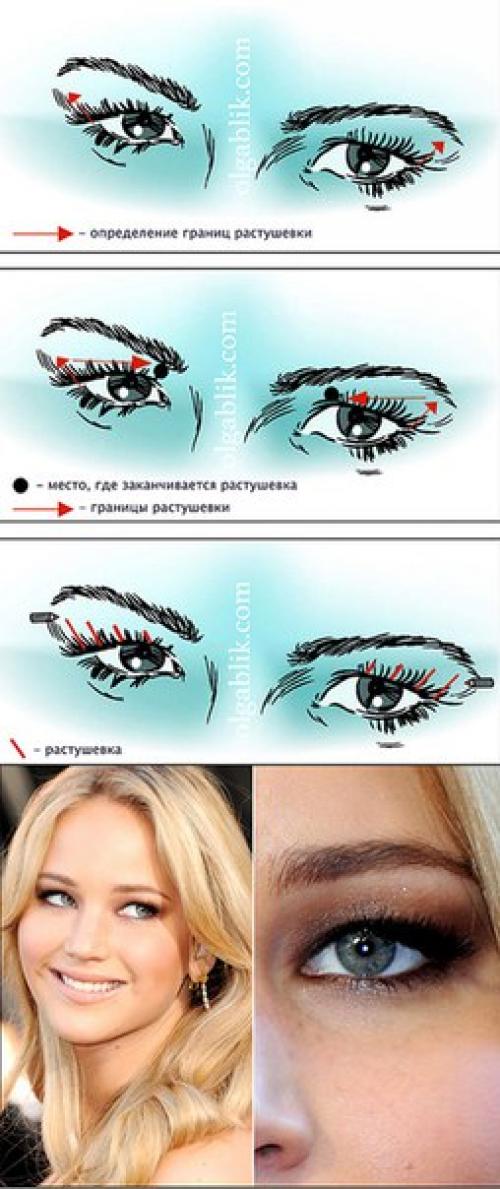 На заметку? Смоки - айс для нависшего века: схемы и цвето - теневая коррекция. 03 На заметку? Смоки - айс для нависшего века: схемы и цвето - теневая коррекция. 03