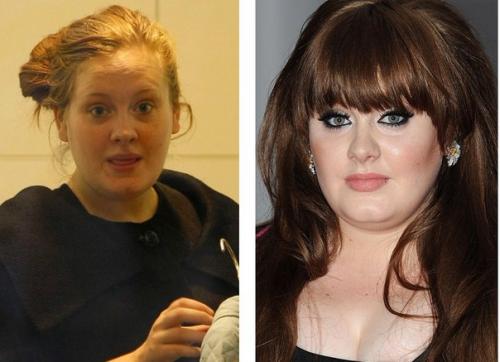 Большая разница: звезды, которых мы бы не узнали без макияжа. 06