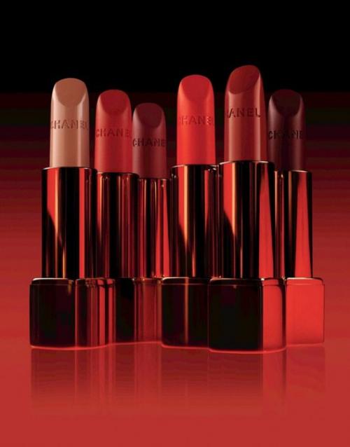 Новая коллекция макияжа Chanel, посвященная красному цвету. 05
