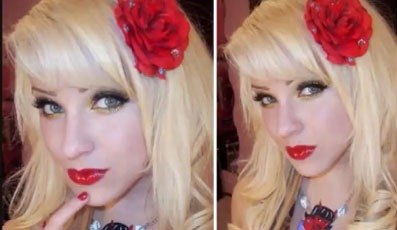 В этом уроке вы научитесь делать очень красивый и блестящий золотой макияж глаз для диско. 03