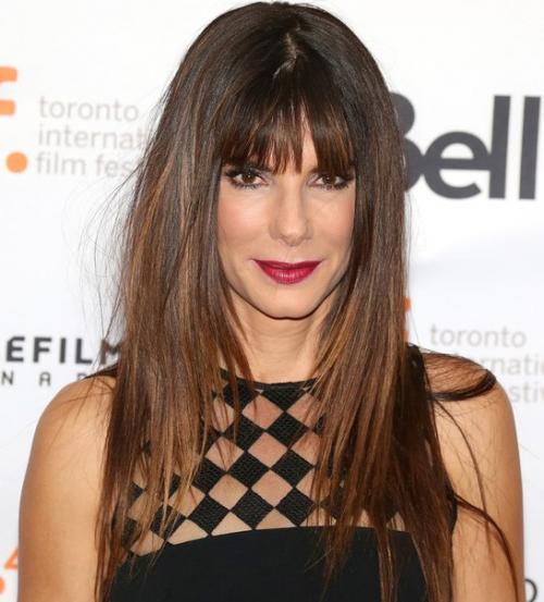 Лучшие бьюти - образы Сандры буллок. 05