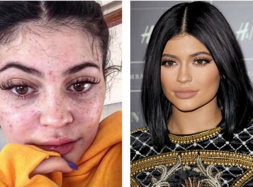 Большая разница: звезды, которых мы бы не узнали без макияжа. 01