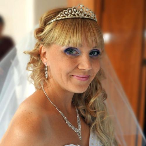 Невеста Ольга.  Очень красивая, с большими глазами, настоящая фея! 01