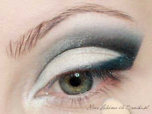 Макияж Снежная королева . для серых и зеленых глаз. 04