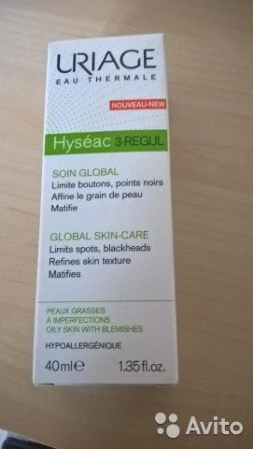 Uriage Hyseac 3-Regul Soin Global. 01 Uriage Hyseac 3-Regul Soin Global. 01