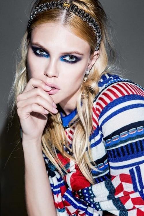 5 свежих способов носить голубые тени. 07 5 свежих способов носить голубые тени. 07