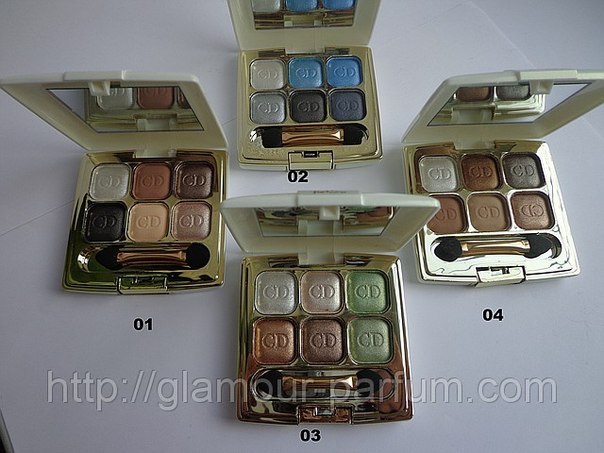Тени для век Dior Jadore (Диор жадор) 6 Colours. 03