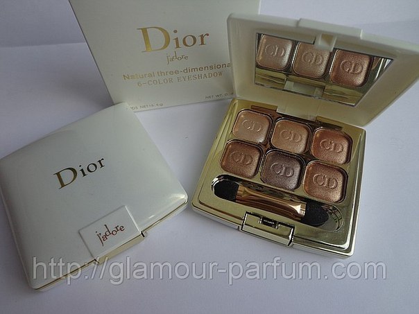 Тени для век Dior Jadore (Диор жадор) 6 Colours. 01