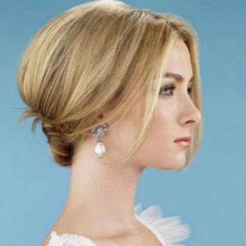 Пучок на короткие волосы. 02 Пучок на короткие волосы. 02