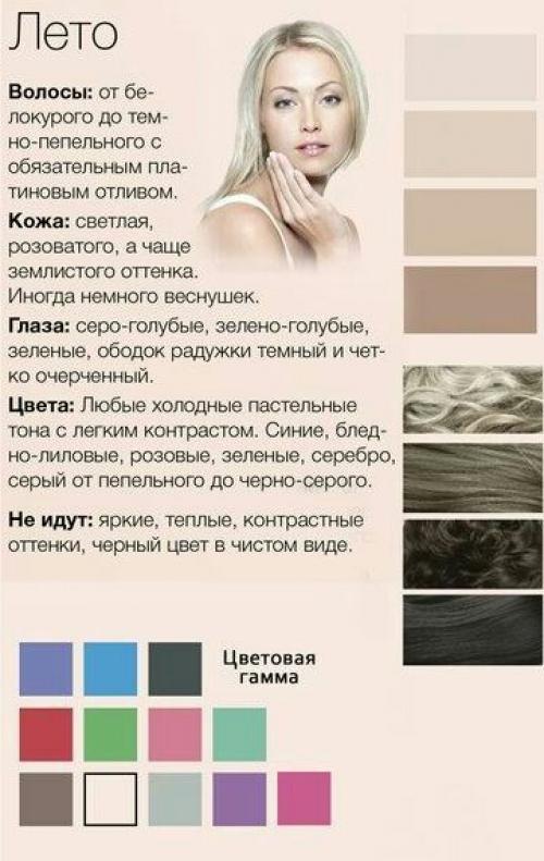 Каждый человек от природы обладает индивидуальной цветовой гаммой. 01