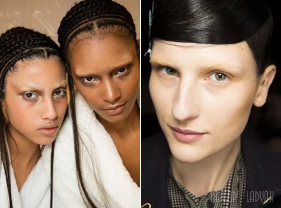 На недавно прошедших коллекциях дизайнеры продемонстрирвали не только будущие тенденции в одежде, обуви и аксессуарах, но и то, каким будет модный макияж осень - зима 2014-2015 года. 07 На недавно прошедших коллекциях дизайнеры продемонстрирвали не только будущие тенденции в одежде, обуви и аксессуарах, но и то, каким будет модный макияж осень - зима 2014-2015 года. 07