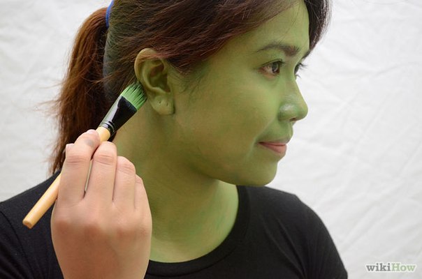 Макияж страшной ведьмы. 04