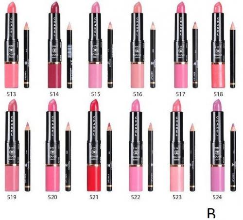 Блеск помада карандаш. 01