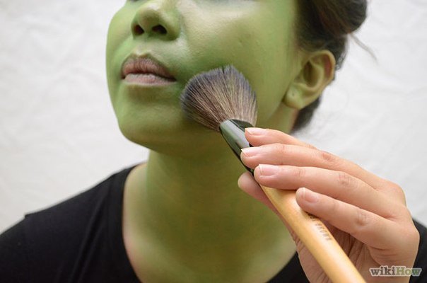 Макияж страшной ведьмы. 06