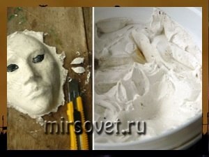 Материалы для маски папье-маше. 03 Материалы для маски папье-маше. 03