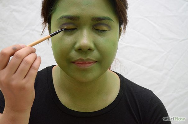 Макияж страшной ведьмы. 05