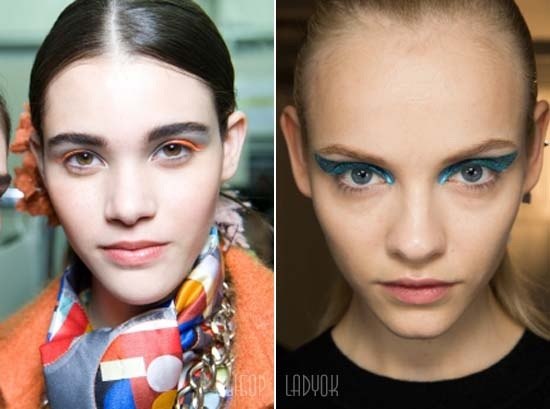 На недавно прошедших коллекциях дизайнеры продемонстрирвали не только будущие тенденции в одежде, обуви и аксессуарах, но и то, каким будет модный макияж осень - зима 2014-2015 года. 04 На недавно прошедших коллекциях дизайнеры продемонстрирвали не только будущие тенденции в одежде, обуви и аксессуарах, но и то, каким будет модный макияж осень - зима 2014-2015 года. 04