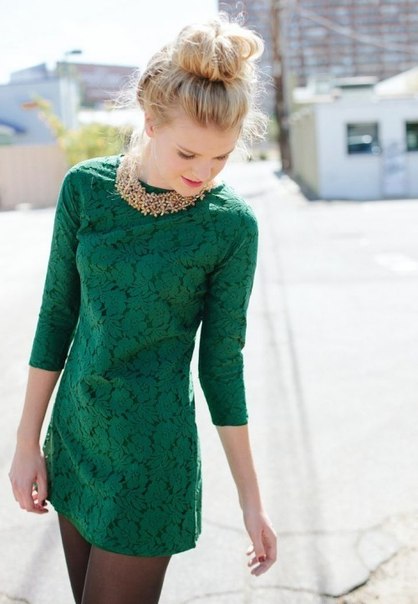 Изумрудный город. Изумрудный цвет подходит практически всем без исключения: как юным девушкам, так и дамам в возрасте. 02