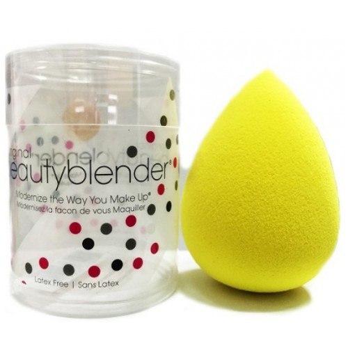 Спонж Beautyblender - специальный каплеобразный спонж для нанесения тональных средств. 01