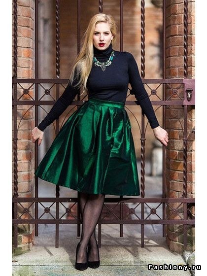 Изумрудный город. Изумрудный цвет подходит практически всем без исключения: как юным девушкам, так и дамам в возрасте. 05