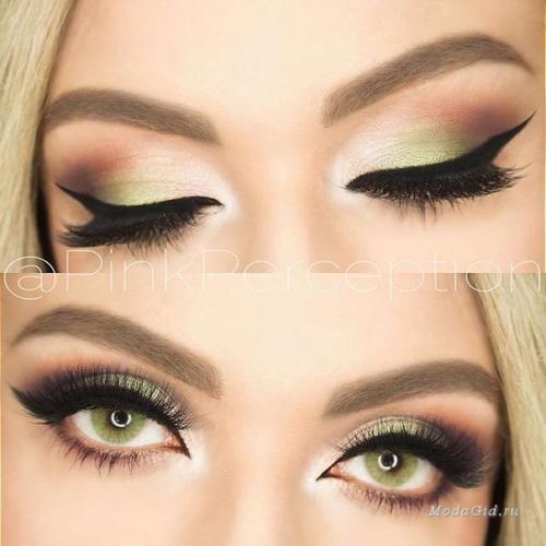 Макияж для зеленых глаз: фото. 09