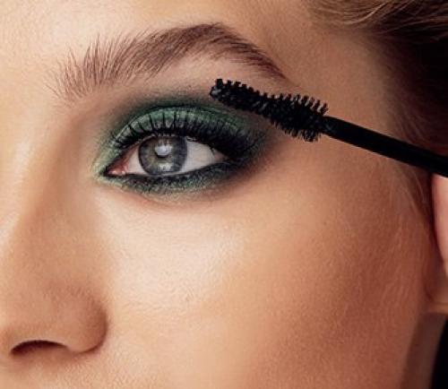 Макияж глаз в изумрудной гамме. 03